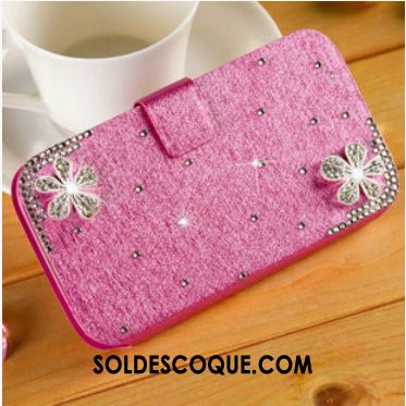 Coque Lg G4 Téléphone Portable Étui Rose Clamshell Protection Pas Cher