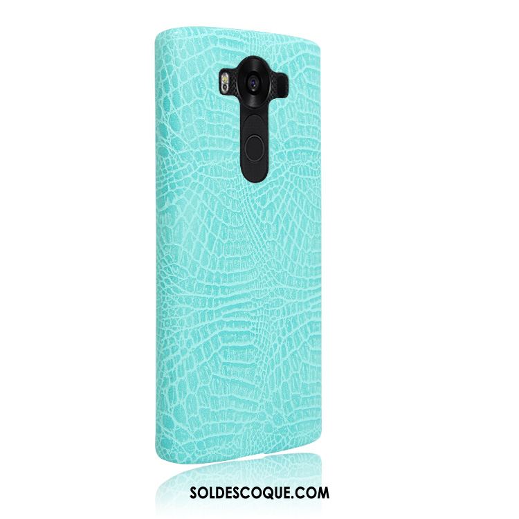 Coque Lg G4 Étui En Cuir Incassable Orange Crocodile Modèle Téléphone Portable France