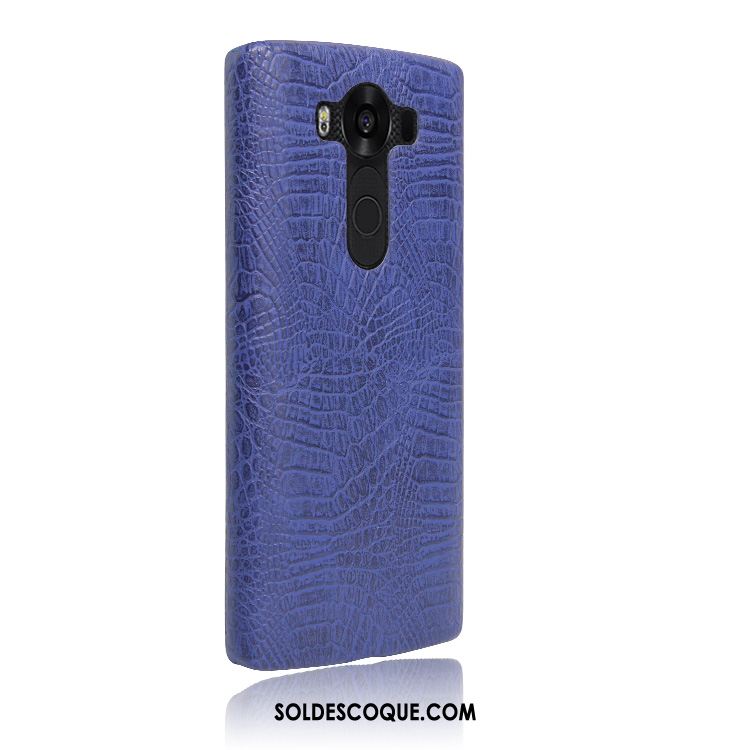 Coque Lg G4 Étui En Cuir Incassable Orange Crocodile Modèle Téléphone Portable France