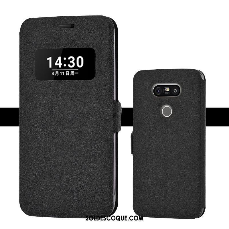 Coque Lg G5 Bleu Fluide Doux Silicone Incassable Étui Pas Cher