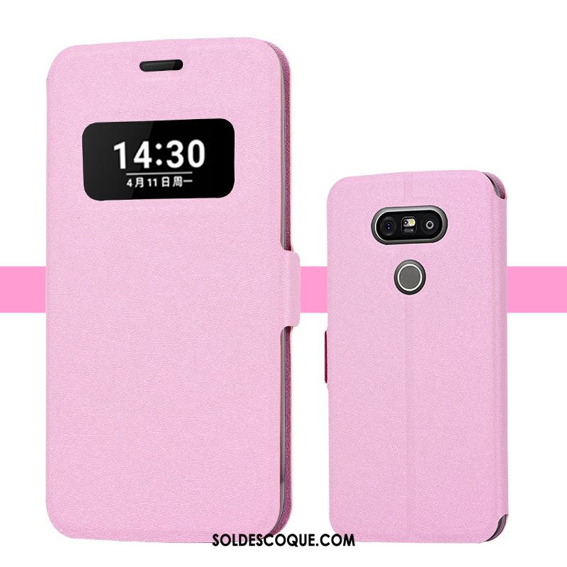 Coque Lg G5 Bleu Fluide Doux Silicone Incassable Étui Pas Cher