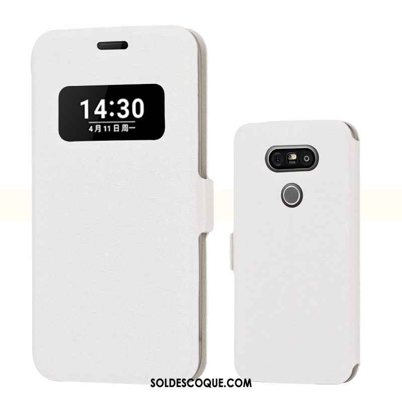 Coque Lg G5 Bleu Fluide Doux Silicone Incassable Étui Pas Cher