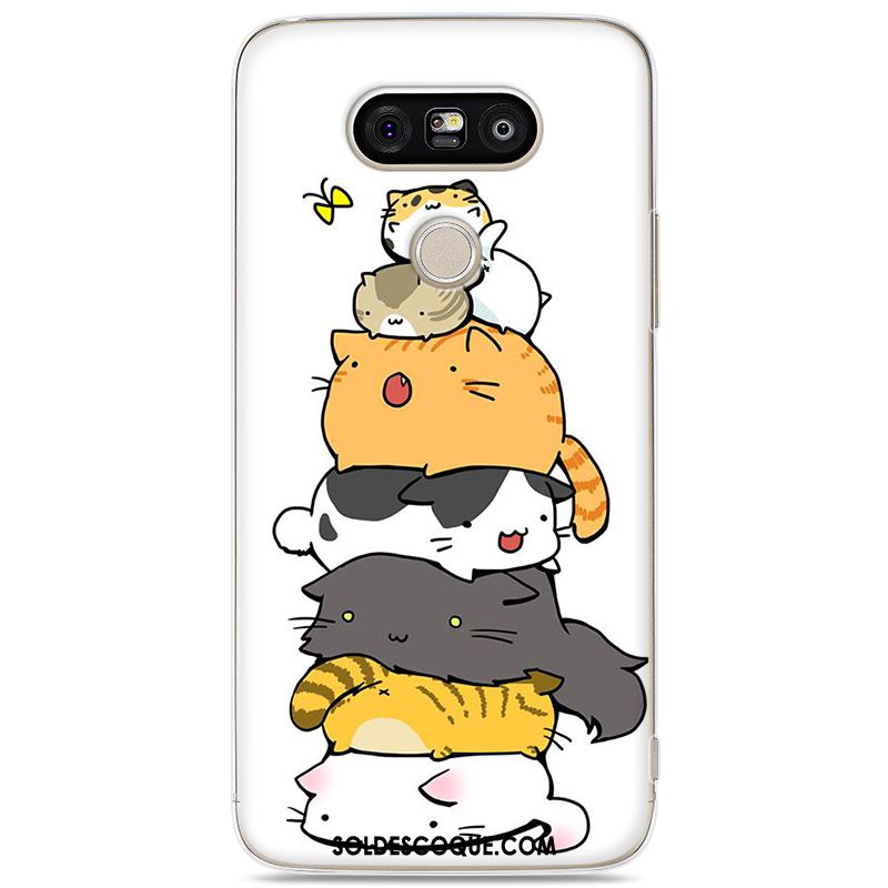 Coque Lg G5 Dessin Animé Étui Protection Créatif Bleu Housse France