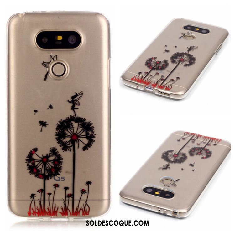 Coque Lg G5 Dessin Animé Étui Téléphone Portable Simple Fluide Doux En Ligne