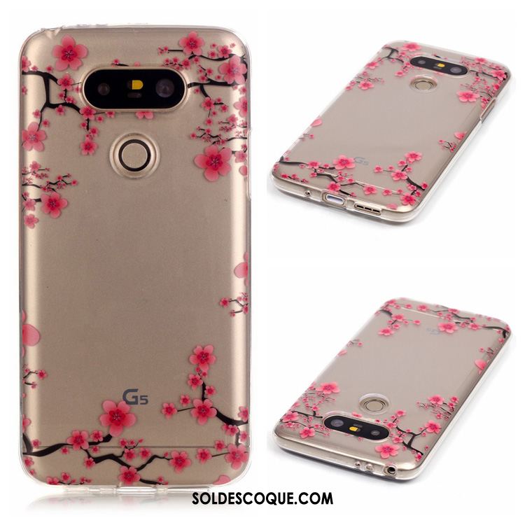 Coque Lg G5 Dessin Animé Étui Téléphone Portable Simple Fluide Doux En Ligne