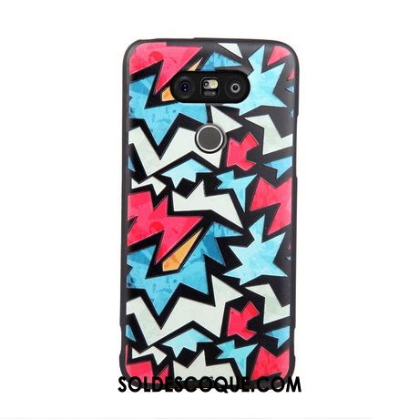 Coque Lg G5 Pivoine Ultra Noir Téléphone Portable Fleur France