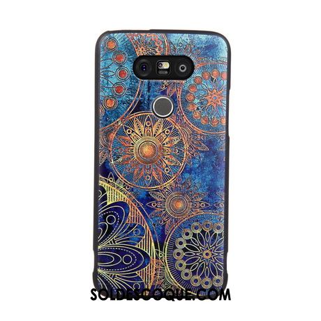 Coque Lg G5 Pivoine Ultra Noir Téléphone Portable Fleur France