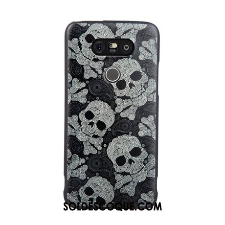 Coque Lg G5 Tendance Fluide Doux Très Mince Gaufrage Incassable Housse Pas Cher