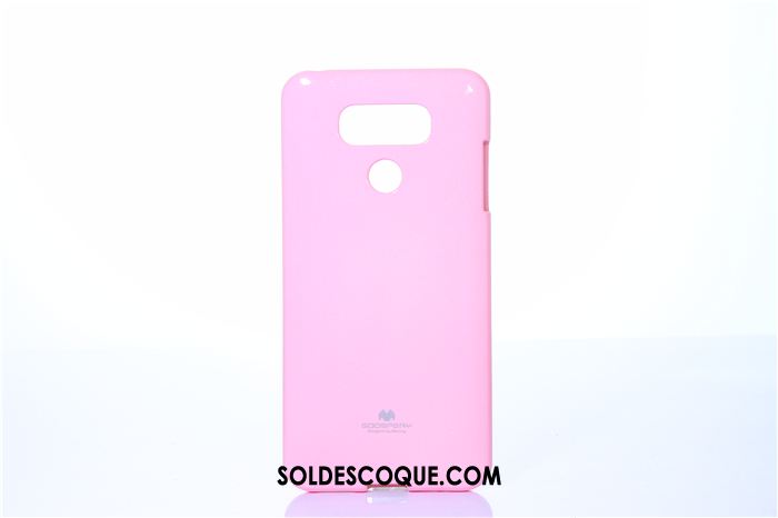 Coque Lg G6 Fluide Doux Rose Vert Silicone Téléphone Portable Pas Cher