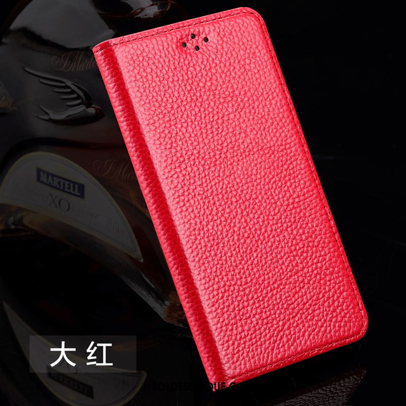 Coque Lg G6 Incassable Protection Téléphone Portable Clamshell Cuir Véritable En Vente