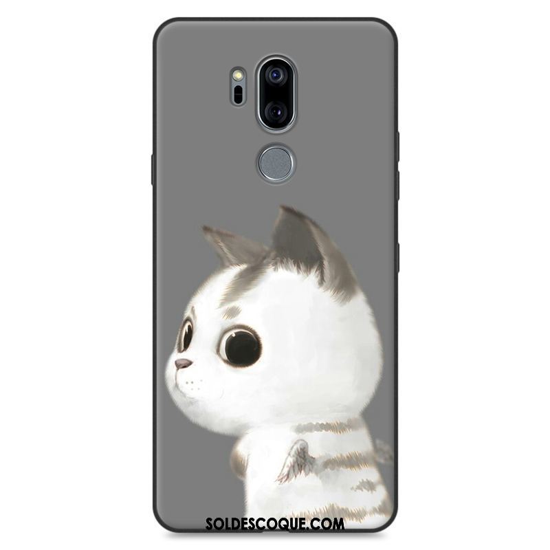 Coque Lg G7 Thinq Bleu Protection Silicone Tout Compris Téléphone Portable Housse Pas Cher