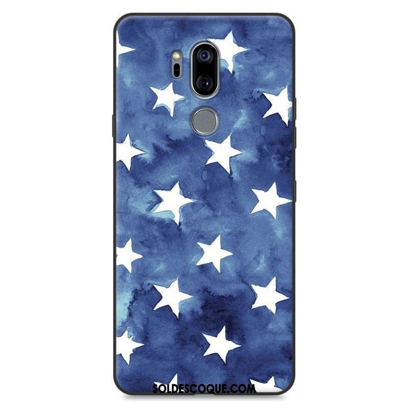 Coque Lg G7 Thinq Ciel Étoilé Téléphone Portable Vert Silicone Protection Pas Cher