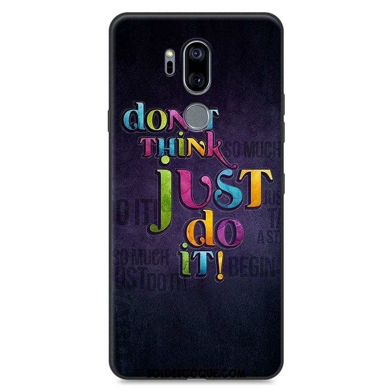 Coque Lg G7 Thinq Ciel Étoilé Téléphone Portable Vert Silicone Protection Pas Cher