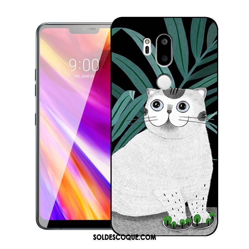 Coque Lg G7 Thinq Créatif Dessin Animé Simple Personnalité Tout Compris Pas Cher