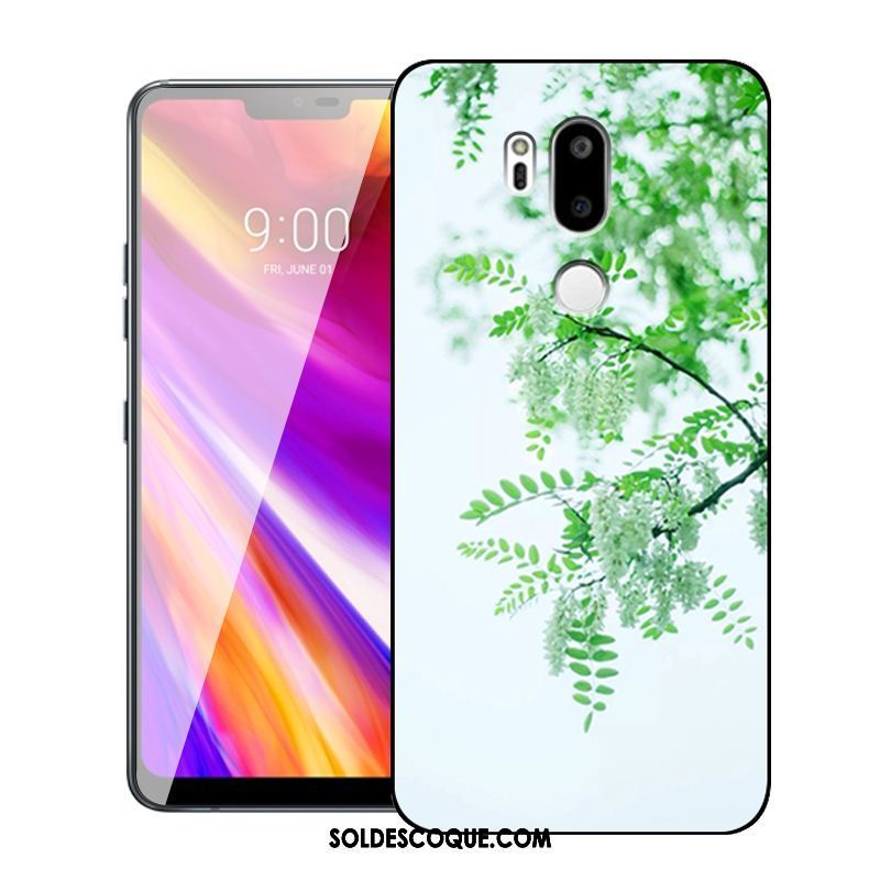 Coque Lg G7 Thinq Créatif Dessin Animé Simple Personnalité Tout Compris Pas Cher