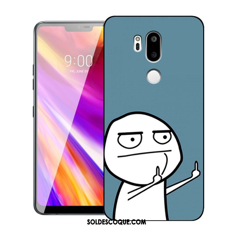 Coque Lg G7 Thinq Créatif Dessin Animé Simple Personnalité Tout Compris Pas Cher