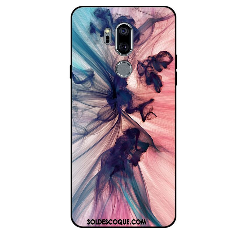 Coque Lg G7 Thinq Fluide Doux Téléphone Portable Frais Rose Étui En Vente