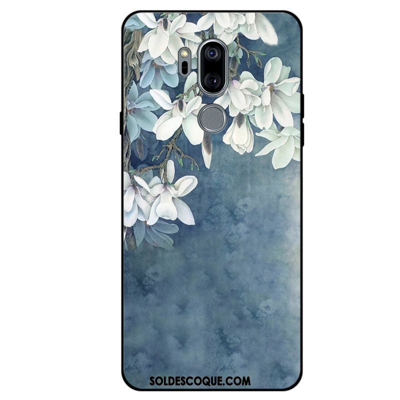 Coque Lg G7 Thinq Fluide Doux Téléphone Portable Frais Rose Étui En Vente