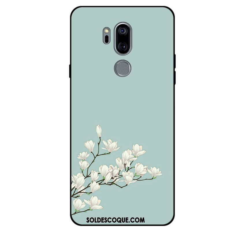 Coque Lg G7 Thinq Fluide Doux Téléphone Portable Frais Rose Étui En Vente