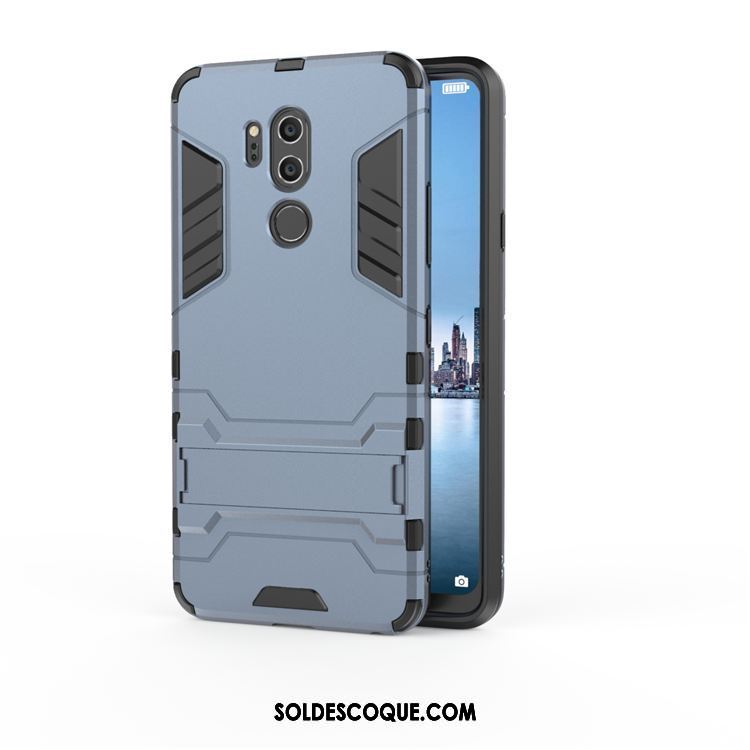 Coque Lg G7 Thinq Incassable Tout Compris Protection Gris Armure En Ligne