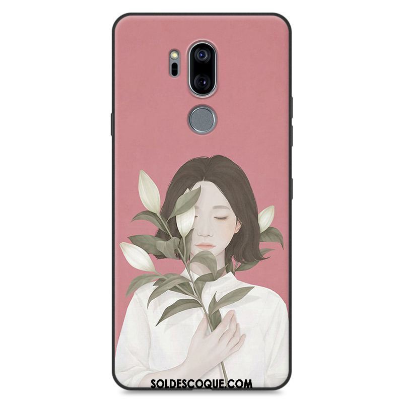 Coque Lg G7 Thinq Silicone Tendance Frais Fluide Doux Incassable Pas Cher