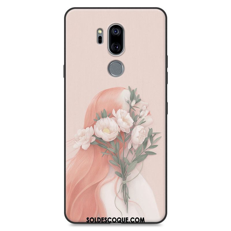 Coque Lg G7 Thinq Silicone Tendance Frais Fluide Doux Incassable Pas Cher