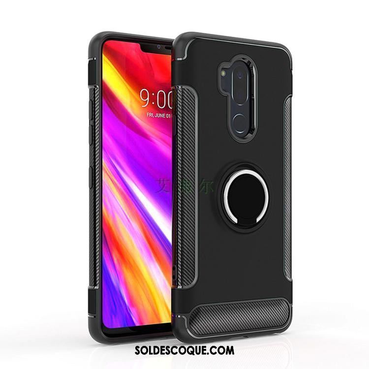 Coque Lg G7 Thinq Tendance Support Bleu Incassable Étui En Ligne