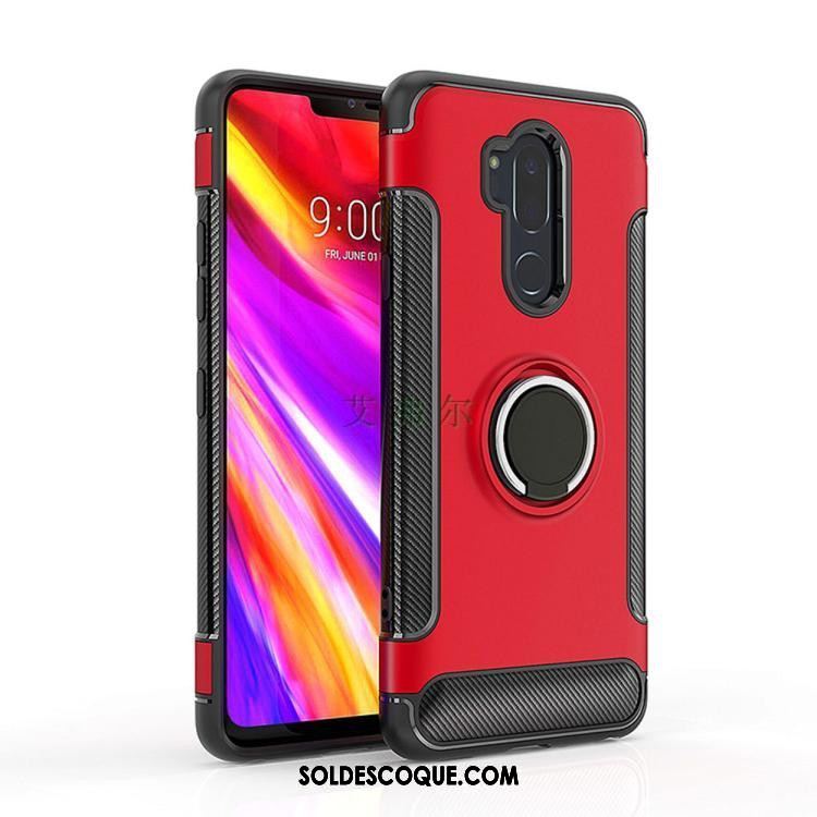 Coque Lg G7 Thinq Tendance Support Bleu Incassable Étui En Ligne