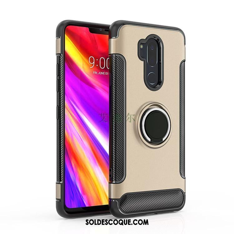 Coque Lg G7 Thinq Tendance Support Bleu Incassable Étui En Ligne