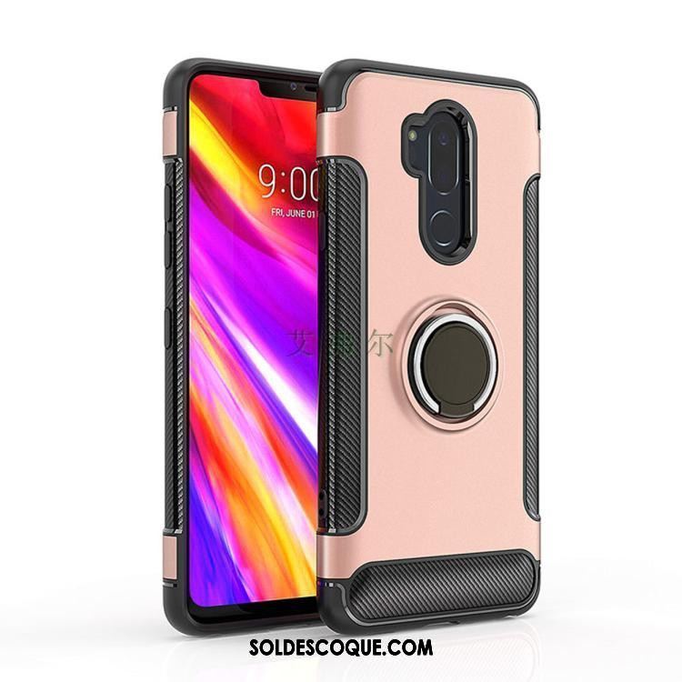 Coque Lg G7 Thinq Tendance Support Bleu Incassable Étui En Ligne