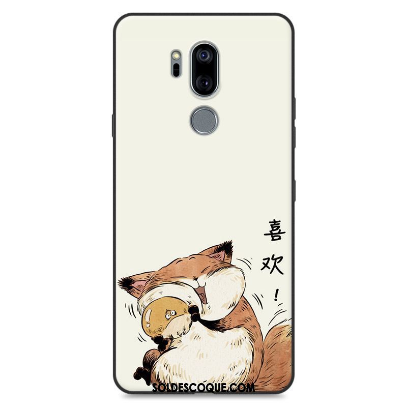 Coque Lg G7 Thinq Téléphone Portable Blanc Tout Compris Nouveau Dessin Animé Housse Pas Cher