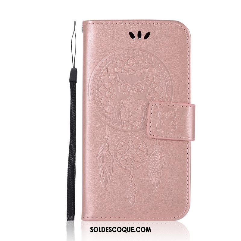 Coque Lg K11 Tendance Rose Protection Étui En Cuir Carte En Vente