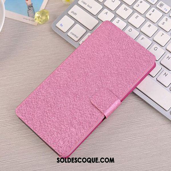 Coque Lg K11 Téléphone Portable Fluide Doux Rose Étui Silicone Pas Cher