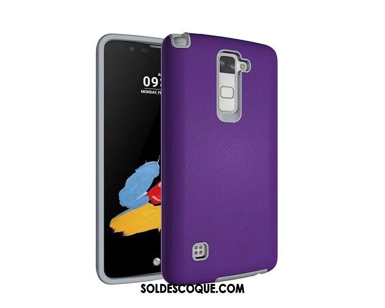 Coque Lg K11 Violet Europe Difficile Vent Armure En Ligne