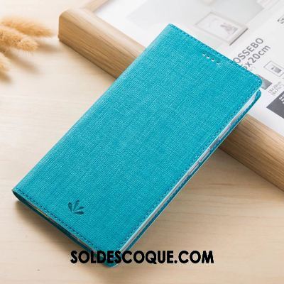 Coque Lg Q Stylus Bleu Délavé En Daim Tissu Étui En Cuir Modèle Fleurie Pas Cher