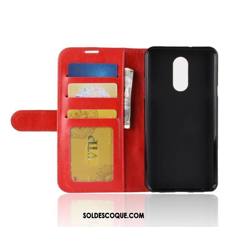 Coque Lg Q Stylus Téléphone Portable Rouge Étui Étui En Cuir Protection En Ligne