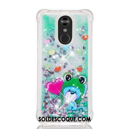 Coque Lg Q Stylus Violet Rose Quicksand Dessin Animé Étui France