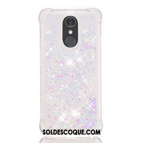 Coque Lg Q Stylus Violet Rose Quicksand Dessin Animé Étui France