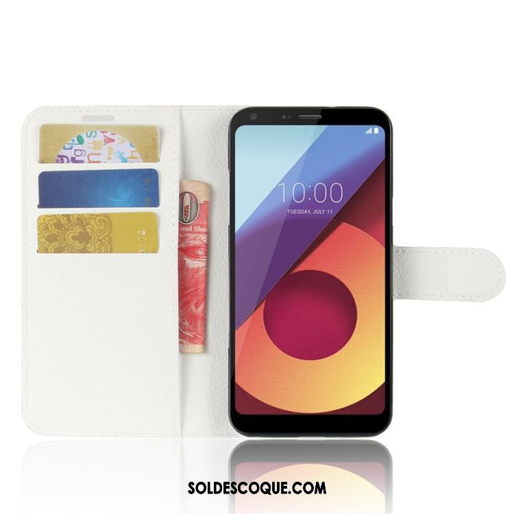 Coque Lg Q6 Carte Tendance Modèle Fleurie Tout Compris Portefeuille En Ligne