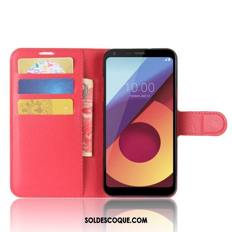 Coque Lg Q6 Carte Tendance Modèle Fleurie Tout Compris Portefeuille En Ligne