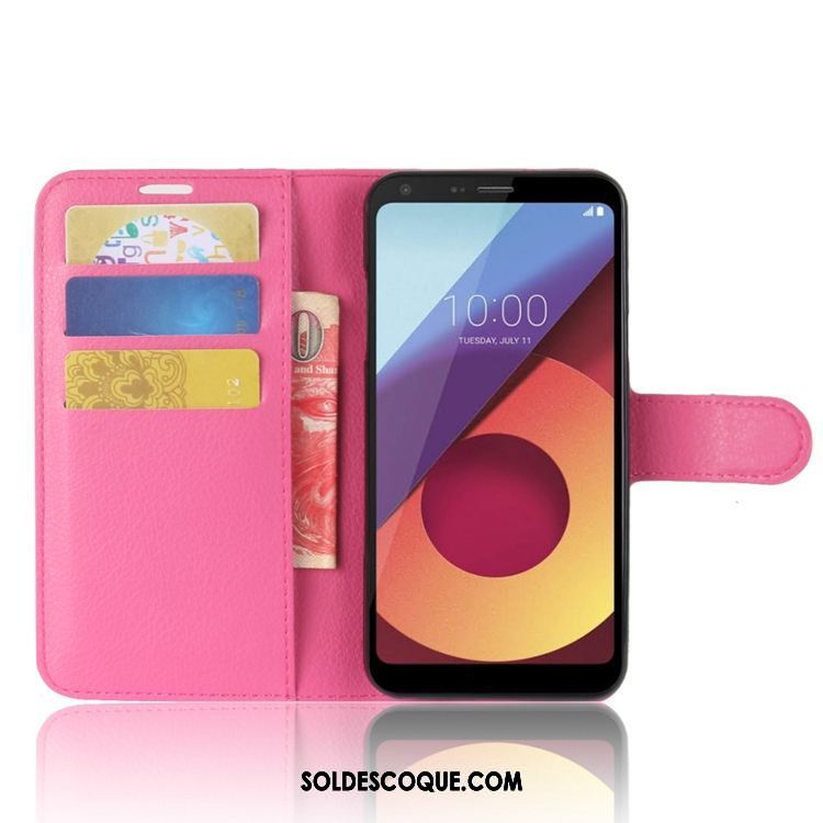 Coque Lg Q6 Carte Tendance Modèle Fleurie Tout Compris Portefeuille En Ligne