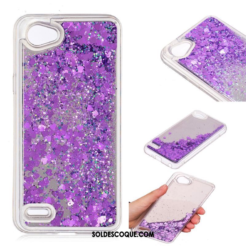 Coque Lg Q6 Fluide Doux Tout Compris Luxe Miroir Protection En Vente