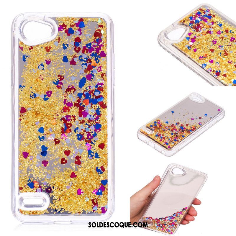 Coque Lg Q6 Fluide Doux Tout Compris Luxe Miroir Protection En Vente