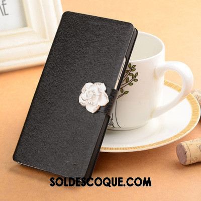 Coque Lg Q6 Incassable Carte Étui Portefeuille Étui En Cuir Soldes