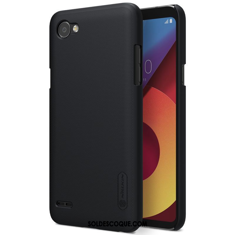 Coque Lg Q6 Nouveau Protection Téléphone Portable Difficile Délavé En Daim Soldes