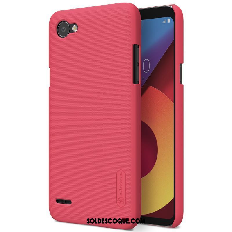 Coque Lg Q6 Nouveau Protection Téléphone Portable Difficile Délavé En Daim Soldes