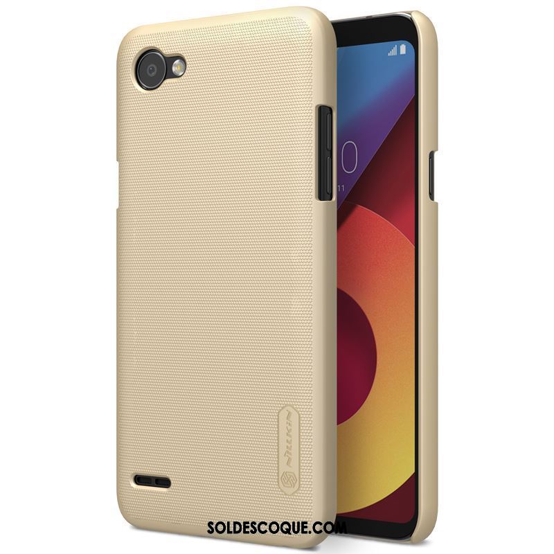 Coque Lg Q6 Nouveau Protection Téléphone Portable Difficile Délavé En Daim Soldes
