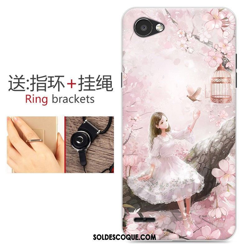 Coque Lg Q6 Personnalité Incassable Créatif Tout Compris Peinture En Ligne