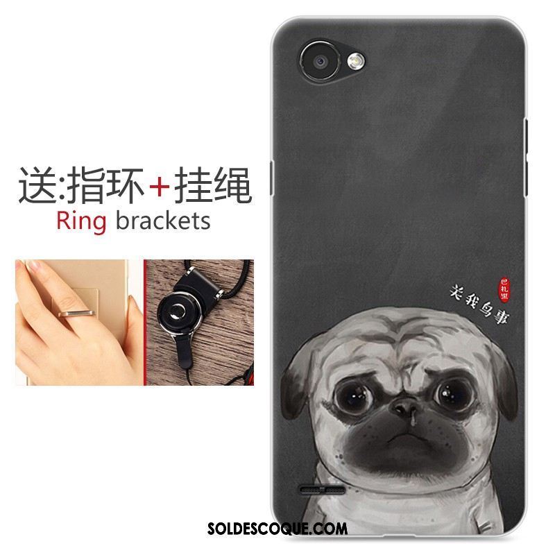 Coque Lg Q6 Personnalité Incassable Créatif Tout Compris Peinture En Ligne