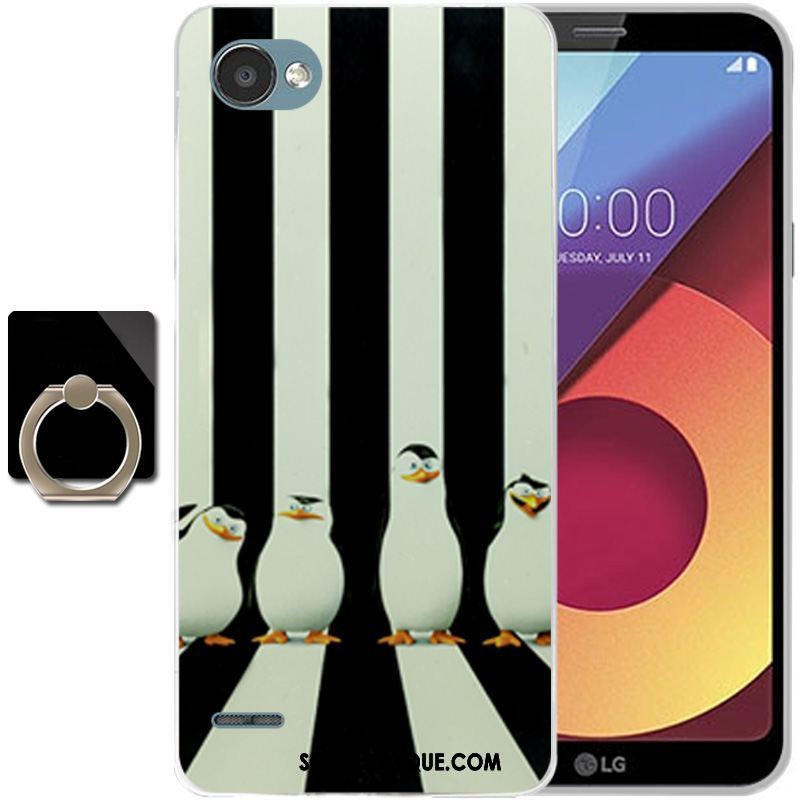 Coque Lg Q6 Protection Étui Bleu Tout Compris Silicone France